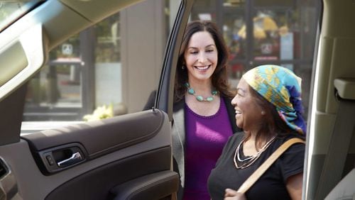 The American Cancer Society has partnered with Lyft to provide rides to people fighting cancer. That program with Lyft expands Atlanta . HANDOUT