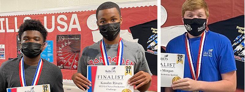 A team of Fayette County High Tigers recently competed at the SkillsUSA Georgia State Leadership & Skills Conference, with two winning state titles among a host of strong showings. Cameron Cambridge and Kasahn Rivers won the MEFGA News Production Challenge. Jacob Morgan won 1st place in Automotive Electronics/Ignition.