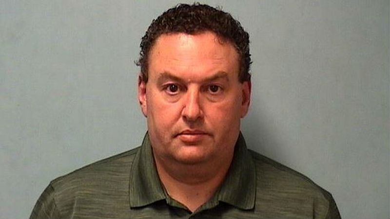 Jerry Arnold Westrom, of Isanti, Minnesota, is pictured in a September 2015 mugshot related to a charge of soliciting a prostitute. Westrom, 52, is charged with second-degree murder in the 1993 stabbing death of Jeanne Ann Childs. The 35-year-old alleged prostitute was found dead in her Minneapolis apartment June 13, 1993, with dozens of stab wounds. DNA testing on evidence from the scene linked Westrom, now a married father, to the brutal crime.