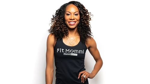 Sanya Richards-Ross, a new "Real Housewives of Atlanta" cast member and Olympic gold medalist track star, runs MommiNation with the Fit Mommi Challenge. CONTRIBUTED