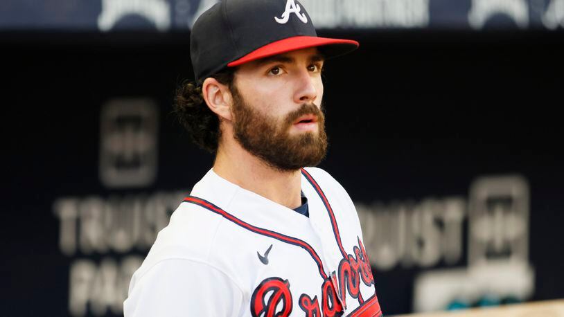 The Braves’ top priority this offseason appears to be figuring out shortstop Dansby Swanson’s situation. (Miguel Martinez / miguel.martinezjimenez@ajc.com)