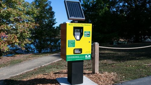 Automated payment machines have been installed at the boat ramps of three Forsyth County parks on Lake Lanier. FORSYTH COUNTY