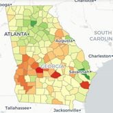 Population by county in Georgia is one of the topics watched in the 2020 Census