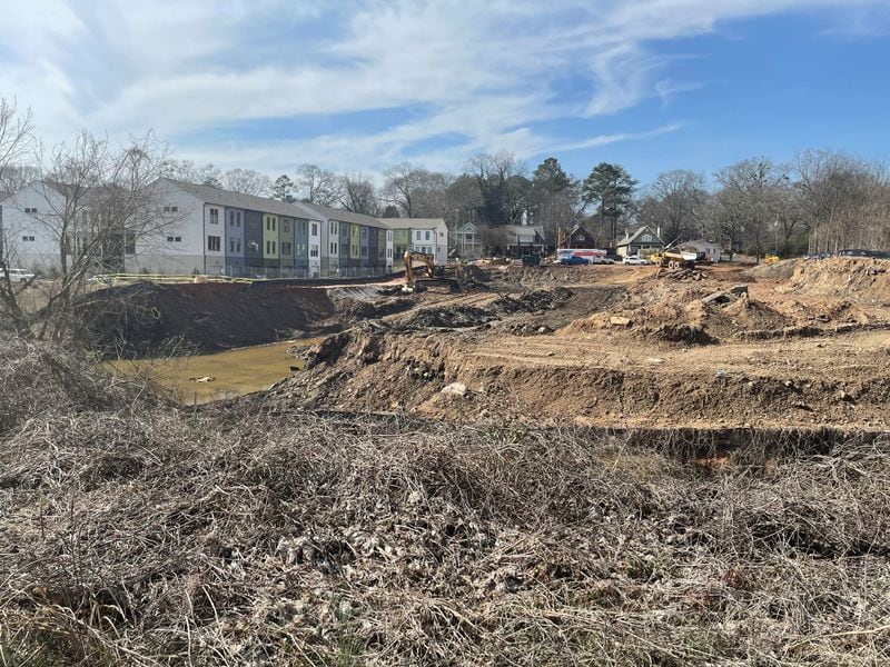 A former landfill on United Avenue is getting a new life as a mixed-use development with the help of tax breaks from Fulton County. The landfill is one of several that closed between 1995 and 1998, had previously been cited for leaking methane gas and leachate, and are nearing the end of the 30-year post-closure monitoring that is mandated by the government. (Nedra Rhone / Nedra.Rhone@ajc.com)