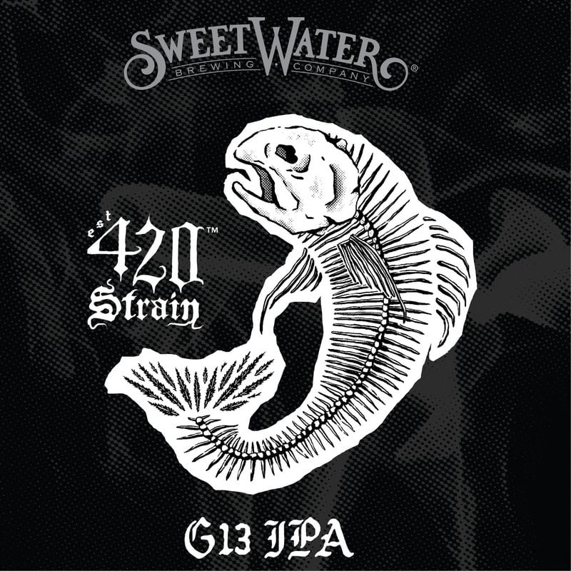 SweetWater 420 Strain G13 IPA will be available in bottles in September. CONTRIBUTED BY SWEETWATER BREWING CO.