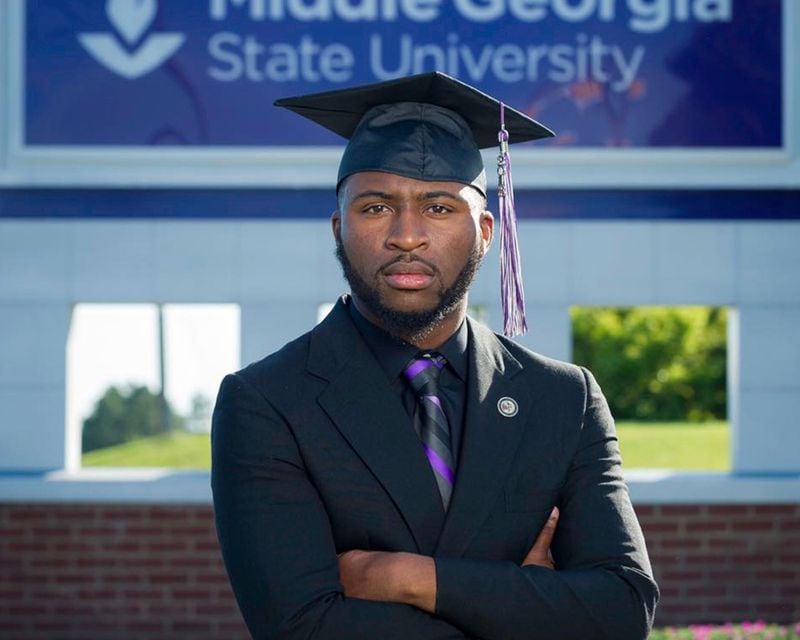 Will Lewis graduated with a master’s degree in cybersecurity from Middle Georgia State University after going through the Second Chance Court program in Clayton County, Georgia. (Photo courtesy of Will Lewis)