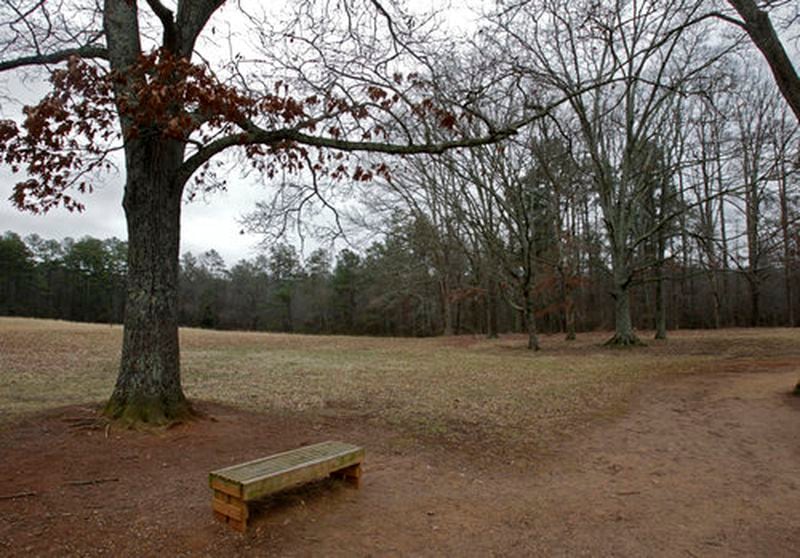 A week ago, Kennesaw Battlefield Park was a blanket of white. This photo was taken on Jan. 19, 2011.