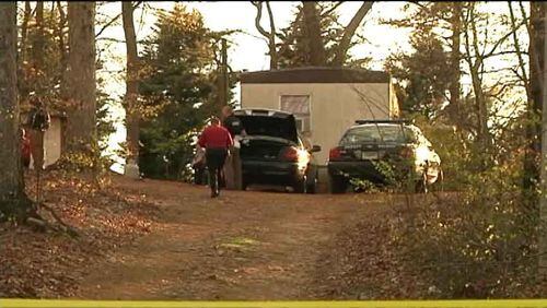 Investigators were called Monday afternoon to a Barrow County home where a 9-year-old girl was shot. (Credit: Channel 2 Action News)