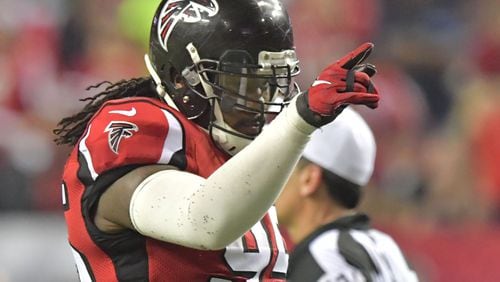 Falcons defensive tackle Jonathan Babineaux has spent 12 seasons with Atlanta.