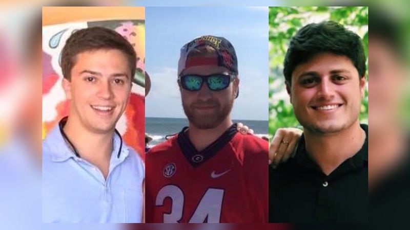 A GoFundMe page identified the victims of the house explosion as Brendan Morton, Pat Sammons and Win Reid. (Credit: GoFundMe)