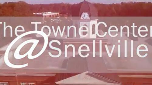 Snellville video highlights vision for Towne Center. Courtesy City of Snellville