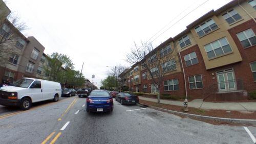 A 31-year-old woman was found dead in an apartment in the 400 block of Fulton Street, Atlanta police Officer Lisa Bender said.  (Credit: Channel 2 Action News)