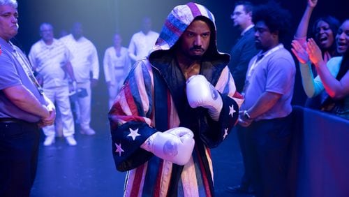 Michael B. Jordan stars as Adonis Creed in

CREED III 

A Metro Goldwyn Mayer Pictures film

Photo credit: Eli Ade

© 2023 Metro-Goldwyn-Mayer Pictures Inc. All Rights Reserved

CREED is a trademark of Metro-Goldwyn-Mayer Studios Inc. All Rights Reserved.