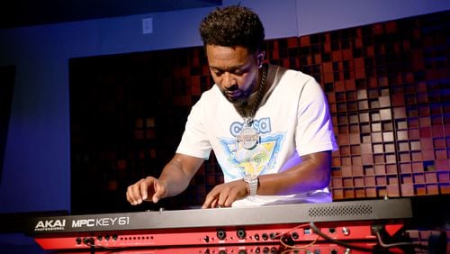 Xavier Lamar Dotson, known professionally as Zaytoven, is an Atlanta music producer. (Tyson A. Horne / Tyson.horne@ajc.com)