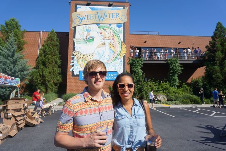 SweetWater Brewing Co.'s I Survived I-85 party