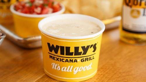 Willy's Mexicana Grill cheese dip