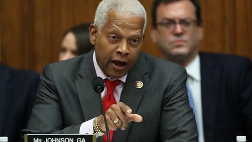 U.S. Rep. Hank Johnson, D-Lithonia, could be named one of the impeachment managers, essentially prosecutors in the case against President Donald Trump, if the process advances to a trial in the Senate. (Photo by Win McNamee/Getty Images)