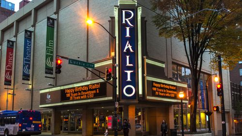 The Rialto Center for the Arts has upgrades is screen and projector systems so it can more easily hold film screenings and premieres. CONTRIBUTED/JUDY ONDREY