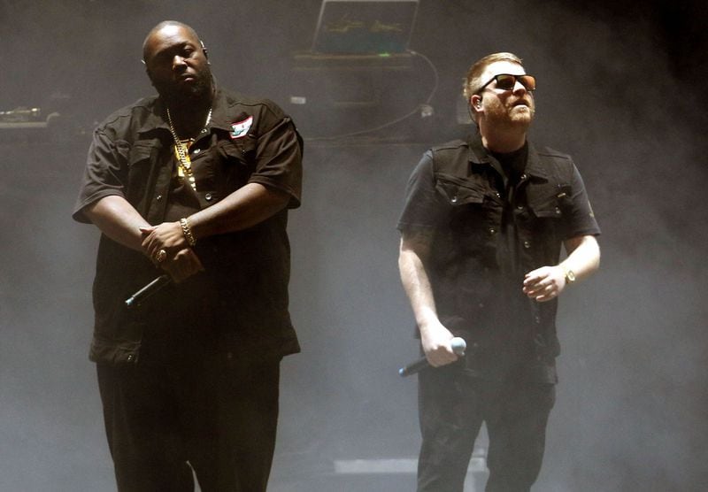--Atlanta's Run the Jewels entertains the large crowd.Twenty-one year old Grammy winner Lorde rocked the Infinite Energy Arena on Saturday, April 14, 2018 on her Melodrama World Tour. Run the Jewels and Mitski opened the show.Robb Cohen Photography & Video /RobbsPhotos.com