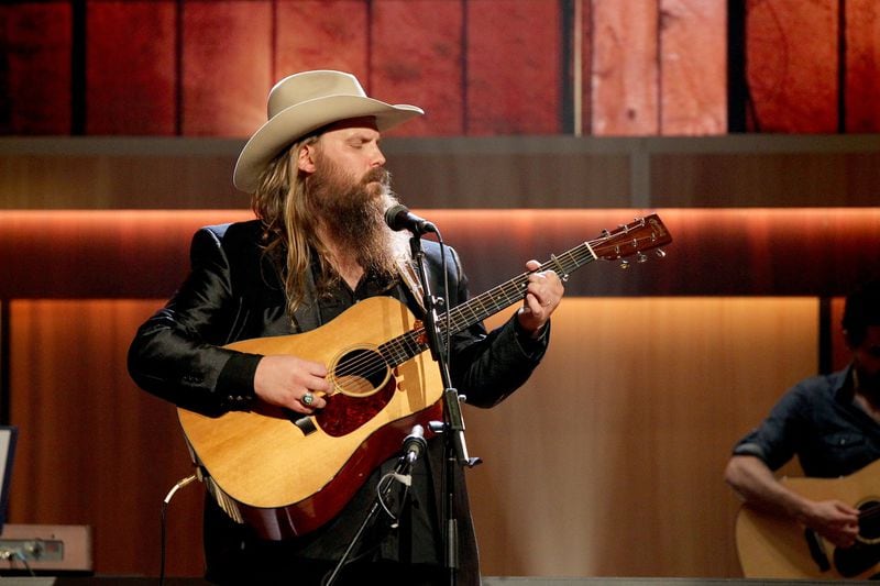 Chris Stapleton is sharing the bill with George Strait. Photo by Terry Wyatt/Getty Images for ACM