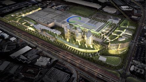 Jim Jacoby plans to turn 114 acres of the OFS optic fiber manufacturing site, formerly operated by Lucent, into a massive complex for making movies and TV shows. The Atlanta Media Campus and Studios will include a film school, housing, hotel and other amenities if Jacoby’s dream comes true.