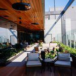 The American Express Centurion Lounge at Hartsfield-Jackson International Airport features a variety of amenities, including a locally-inspired menu curated by Atlanta-based Chef Deborah VanTrece, a whiskey bar, and outdoor terraces.
Miguel Martinez /miguel.martinezjimenez@ajc.com