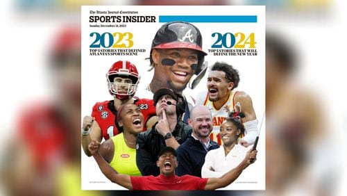 The Atlanta Journal-Constitution digital magazine Sports Insider, Sunday, Dec. 31, 2023.