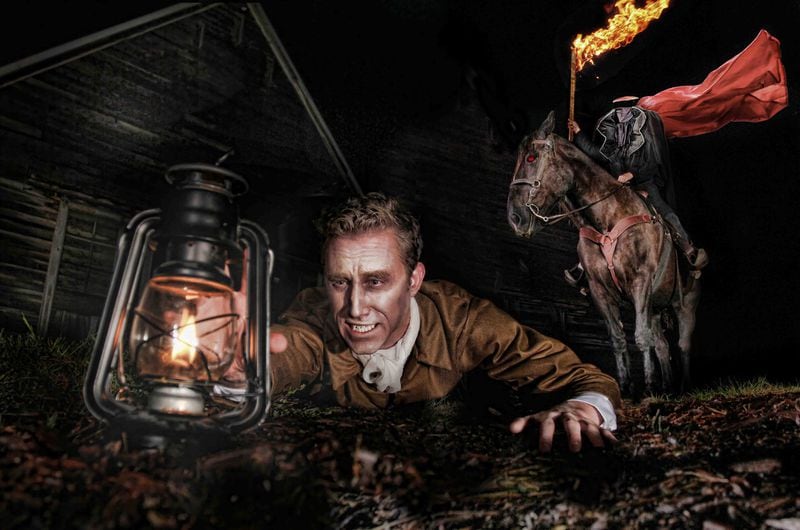 Serenbe Playhouse brings “The Sleepy Hollow Experience” back in a fresh format. This immersive — and creepy — production has consistently sold out each of its five previous seasons. Contributed by Serenbe Playhouse