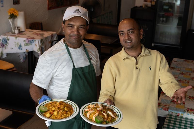 Amit Balaram (left) and Navin Deepnarain, co-owners of Higher Taste. / Courtesy of Thomas Marin
