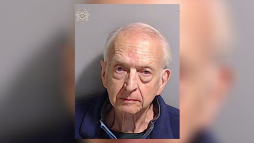 Bruce Miller, 82, was arrested on a charge of murder in the stabbing death of his 80-year-old wife, Judith.