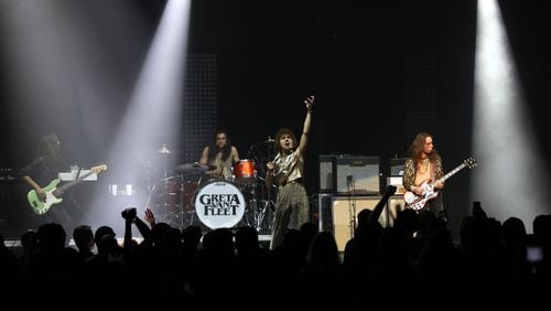 Michigan rockers Greta Van Fleet played the first of two nights at the Fox Theatre on May 12, 2019. Photo: Robb Cohen Photography & Video/www.RobbsPhotos.com