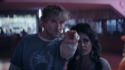 Amazon Prime features a new film starting Feb. 5 called "Bliss" starring Owen Wilson and Salma Hayek. AMAZON
