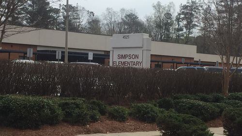 Simpson Elementary School. AJC FILE PHOTO