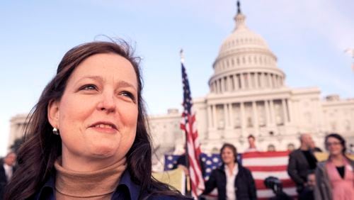 Tea Party Patriots co-founder Jenny Beth Martin. AP file/Cliff Owen