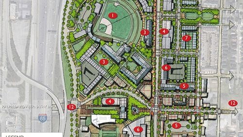Georgia State's conceptual plan turns Turner Field into a sports facility for the university.