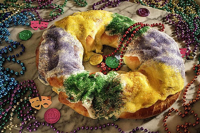 For many, a New Orleans-style Mardi Gras is simply not complete without a king cake. Ricardo DeAratanha/Los Angeles Times/TNS