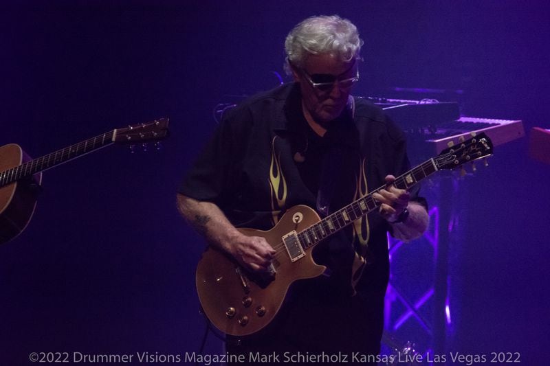 Rich Williams, lead guitarist of Kansas for five decades, lived in Atlanta for 40-plus years but now resides in North Carolina. MARK SCHERHOLZ