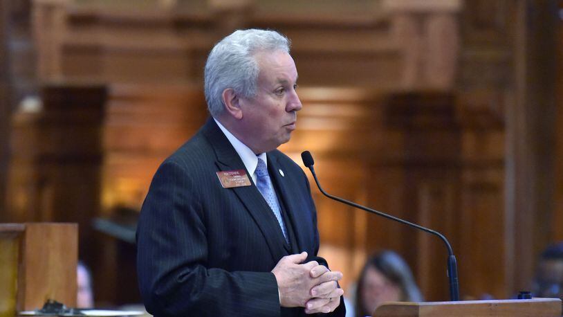 State Rep. Ron Stephens, R-Savannah, has proposed a bill that would authorize the Georgia Lottery to manage an online sports wagering system, with some proceeds going to fund HOPE scholarships. HYOSUB SHIN / HSHIN@AJC.COM