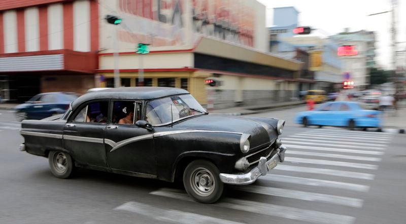 While there are plenty of modern day vehicles on the roads of Havana, antique cabs are a popular attraction.