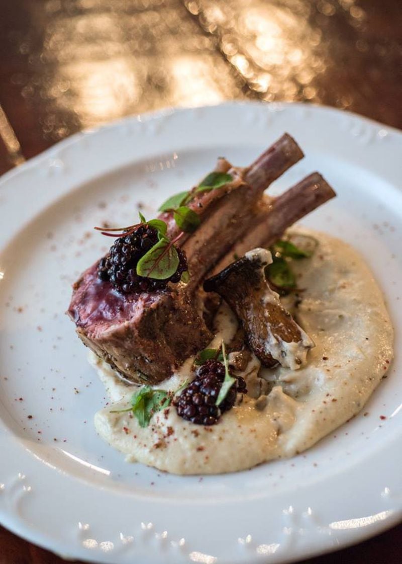  Look for oven-roasted rack of lamb on the dinner menu at Valhalla Resort's fine dining restaurant, the Caledonia Room. / Photo: Valhalla Resort Hotel