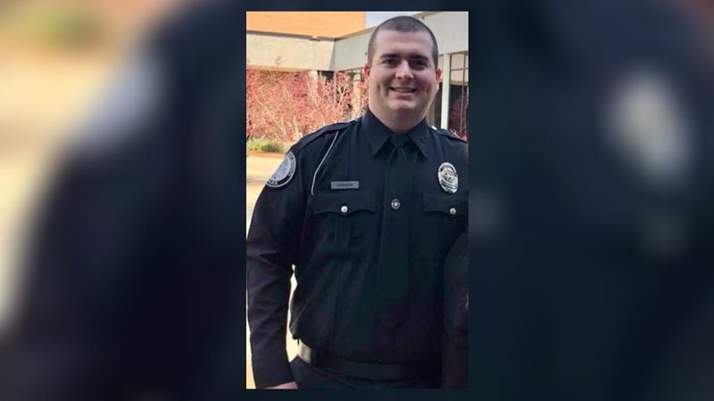 Dylan Harrison, 26, was working his first shift as a part-time officer with the Alamo Police Department when he was gunned down outside the station on Oct. 9. (Telfair County Sheriff's Office)