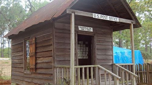 The old Post Office in Blacksville, an unincorporated town in Henry County (Photo provided by Henry Herald)