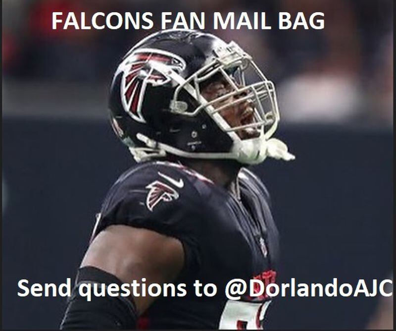 We'll take your questions after the game on Sunday. Send them to @DorlandoAJC on Twitter.