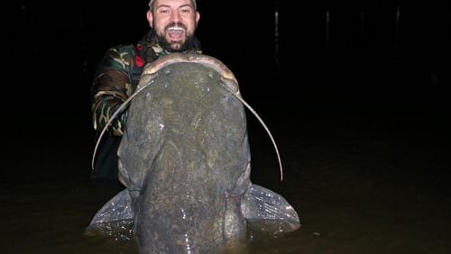 Viorel Mesca had read a news article a long time ago about an angler catching an extremely large catfish in Florida. While in Romania, he went fishing at Tancabesti Lake near Romania’s capital city Bucuresti. He said the fish weighed in at 93 kg which is about 205 pounds.