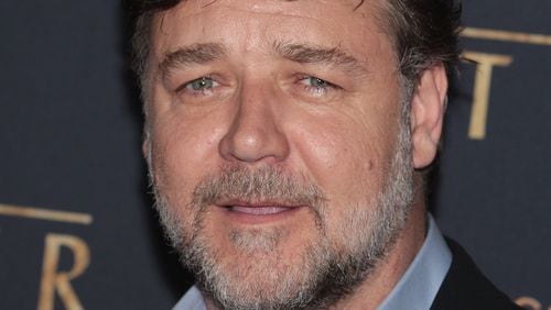 Russell Crowe arrives at the Melbourne Premier of "The Water Diviner" at Rivoli Cinema on December 3, 2014 in Melbourne, Australia. The actor’s role in “Gladitor” in 2000 led to a surge in baby boys named Maximus. (Photo by Scott Barbour/Getty Images)