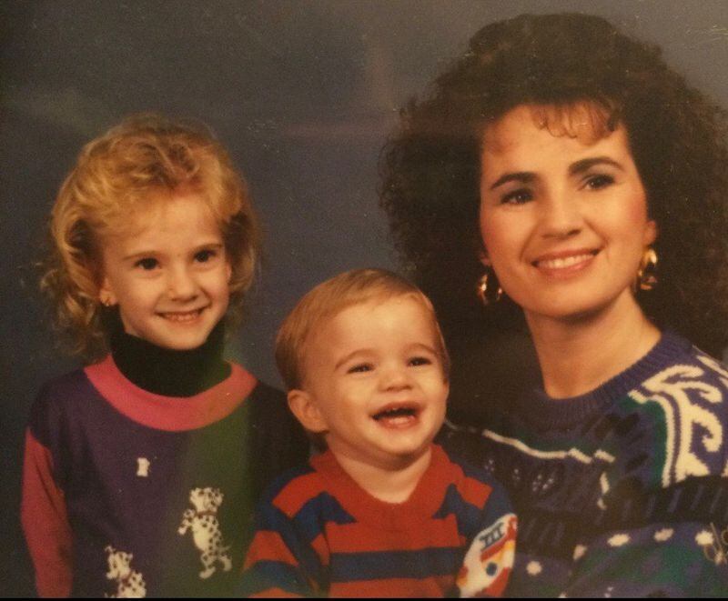 Joy Lance, who was killed Nov. 9, 1997, with her two children, Stephanie and Jessie.