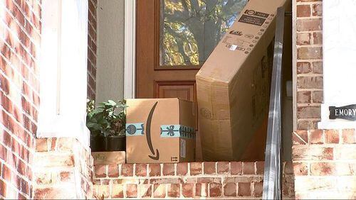 Gwinnett County police are searching for three suspected porch pirates.