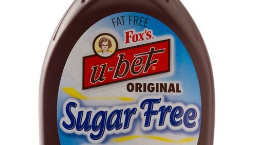 Fox’s U-Bet original chocolate syrup also is available in a sugar-free version.