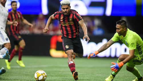 Images from the match between Atlanta United and San Jose Earthquakes at Mercedes-Benz Stadium in Atlanta, Georgia on Saturday, September 21, 2019. (Photo by AJ Reynolds/Atlanta United)