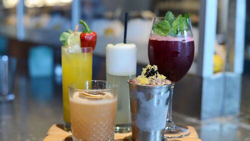 Brunch cocktails from Drift Fish House. / Photo courtesy of Drift Fish House